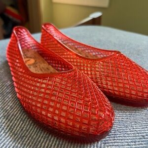 New Nicole Miller jelly flats 7